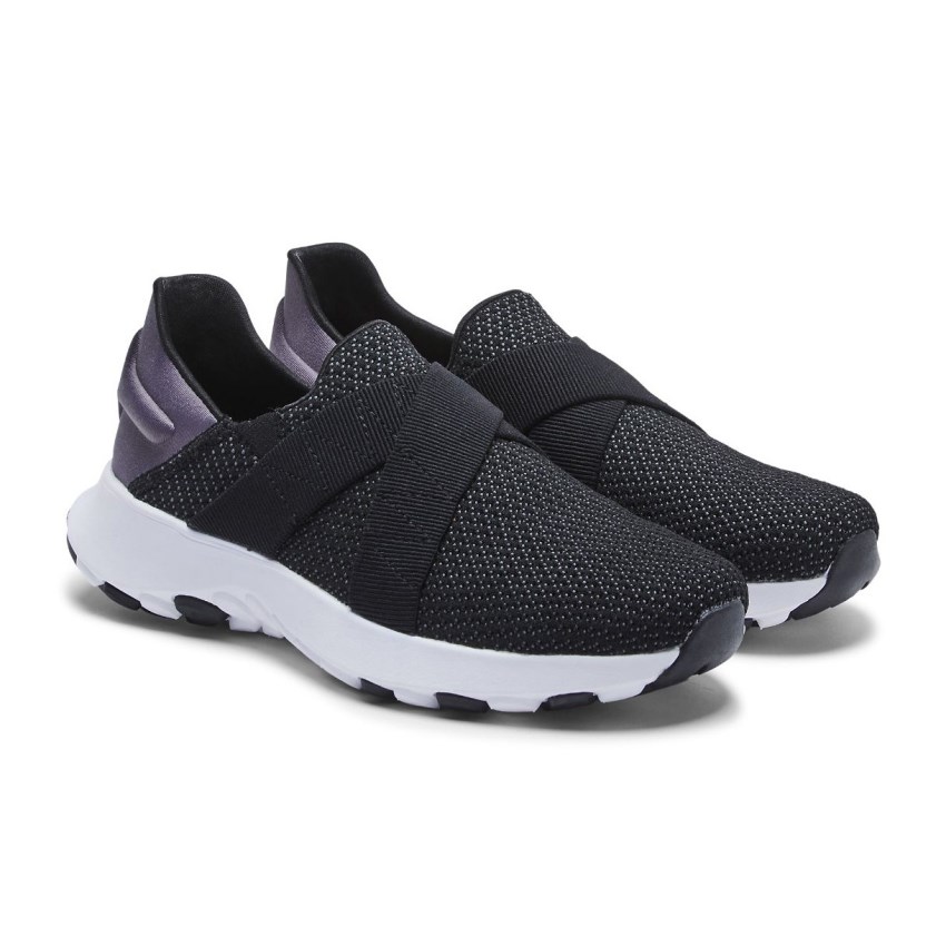 Basket Merrell Cloud Cross Knit Noir Femme | O.C.TUVB